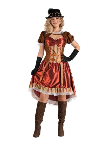 Costume Steampunk Taglia M - di alta qualità, ideale per il Carnevale, feste a tema ed eventi speciali